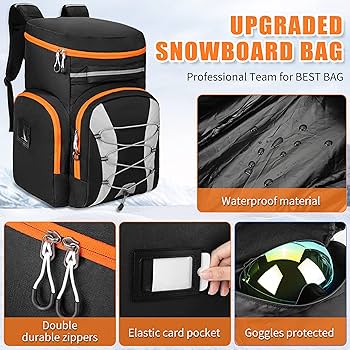 Amazon.co.jp: Gelindo 55L スキーブーツバッグ バックパック